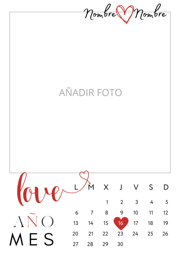 Cuadro ANIVERSARIO en el calendario de la vida - Imagen 6