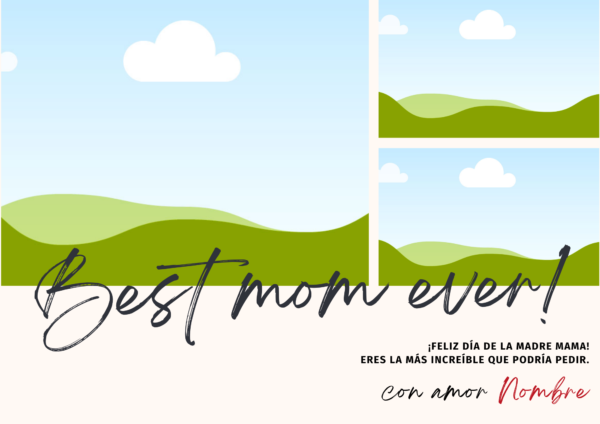 Cuadro The Best MOM ever - Imagen 6