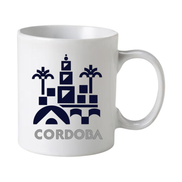 Taza con asa y fondo de colores "CORDOBA" - Imagen 7