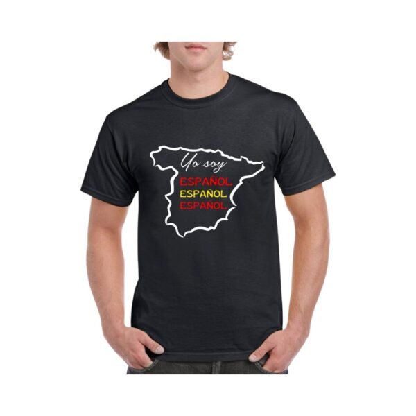 Camiseta unisex 100% algodón 150 grs. "YO SOY ESPAÑOL"