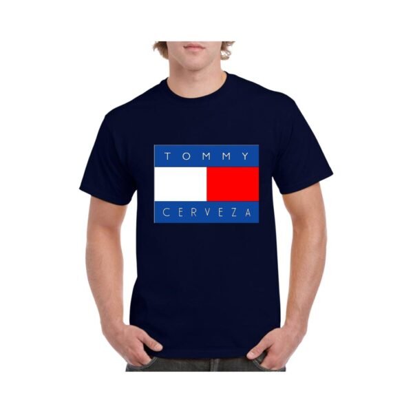 Camiseta unisex 100% algodón 150 grs. "TOMMY CERVEZA" - Imagen 8