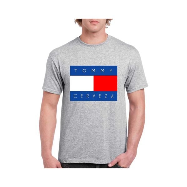 Camiseta unisex 100% algodón 150 grs. "TOMMY CERVEZA" - Imagen 6