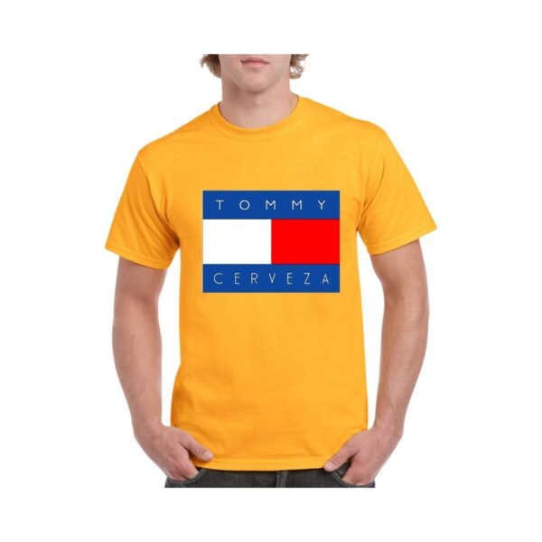 Camiseta unisex 100% algodón 150 grs. "TOMMY CERVEZA" - Imagen 4