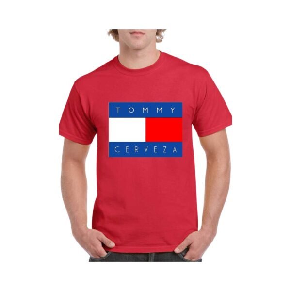 Camiseta unisex 100% algodón 150 grs. "TOMMY CERVEZA" - Imagen 2