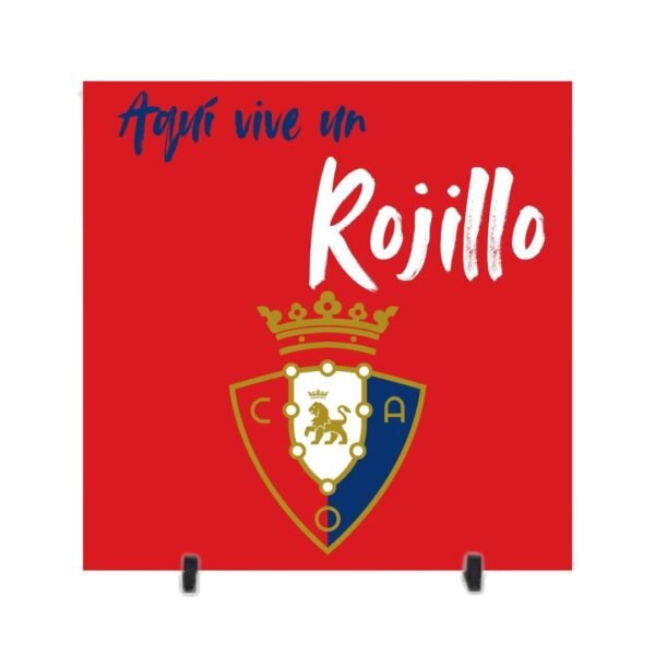 Azulejo cerámico "Aqui vive un hincha de..." - Imagen 18
