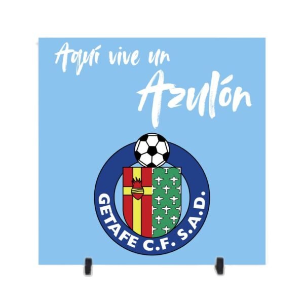 Azulejo cerámico "Aqui vive un hincha de..." - Imagen 15