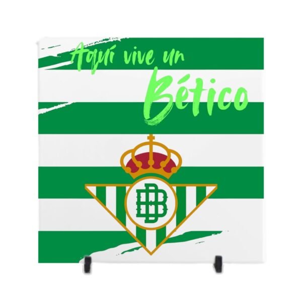 Azulejo cerámico "Aqui vive un hincha de..." - Imagen 12