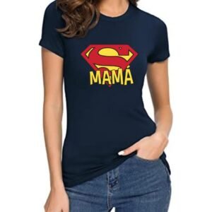 Camiseta MUJER 100% algodón 150 grs. "SUPER MAMA"