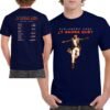 Camiseta azul marino Alejandro Sanz ¿Y Ahora Qué? tour España 2026