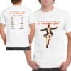 Camiseta blanca Alejandro Sanz merchandising gira 2026