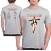 Camiseta gris Alejandro Sanz concierto España 2026