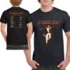 Camiseta negra Alejandro Sanz ¿Y Ahora Qué? diseño exclusivo
