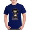 Camiseta Bunbury Kids azul marino con diseño rockero
