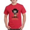 Camiseta Bunbury Kids roja con diseño rockero