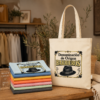 Tote bags Denominación de Origen Barrieros en varios colores de algodón reciclado
