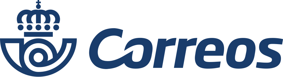 Logo de Correos, empresa de transporte utilizada por Maite Crafts
