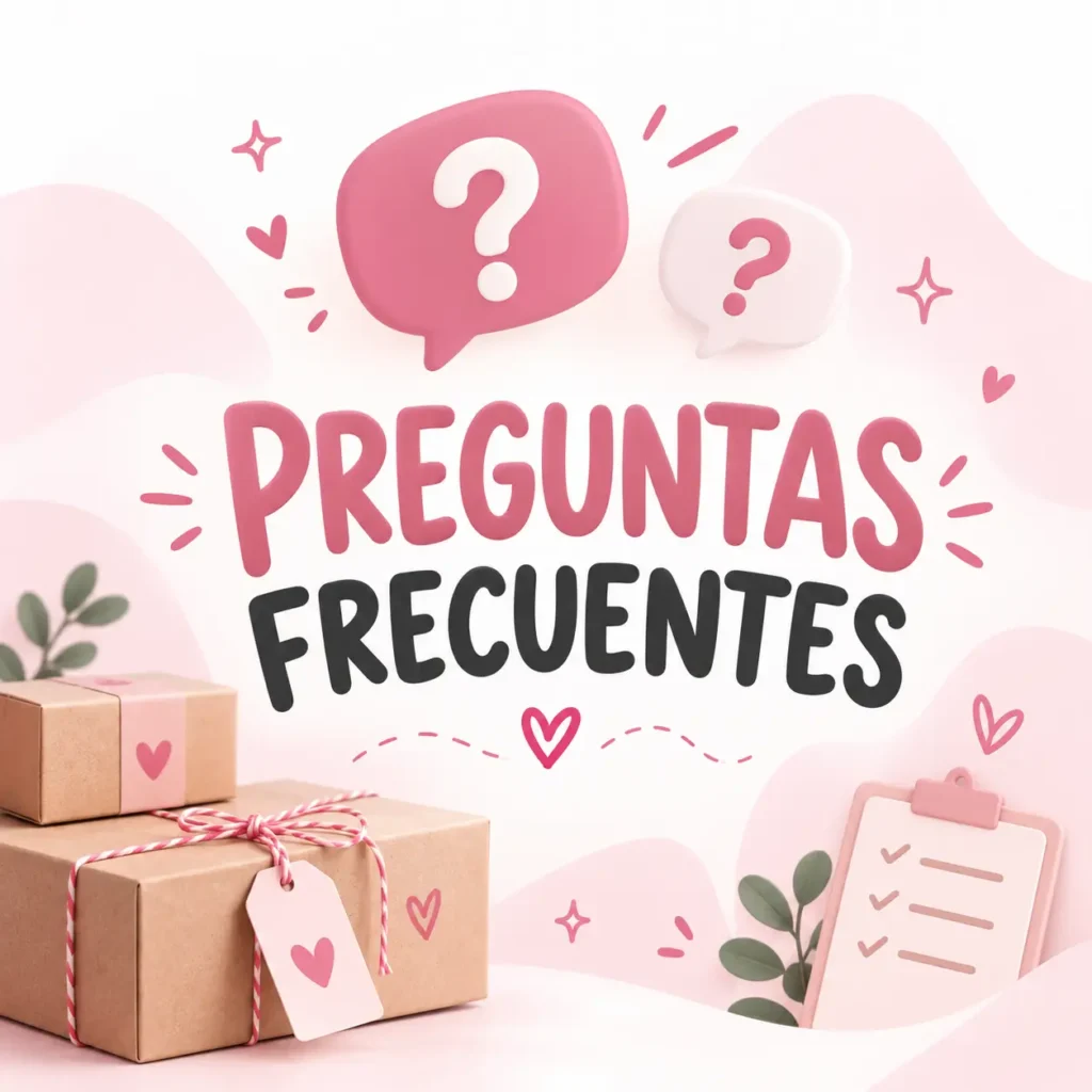 Preguntas frecuentes sobre pedidos, envíos y personalización en Maite Crafts