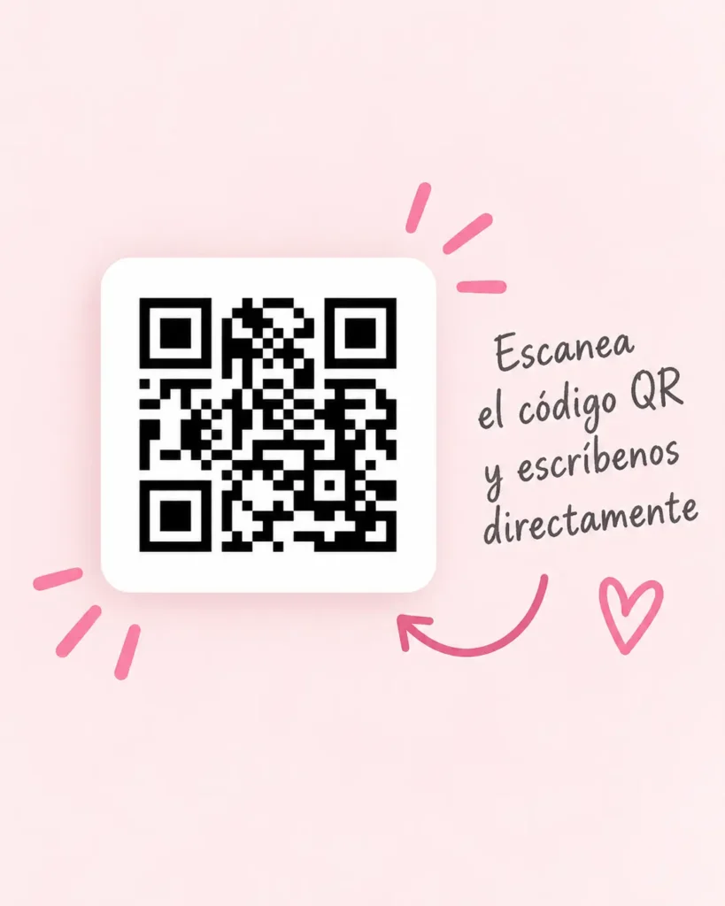 Código QR para contactar con Maite Crafts por WhatsApp